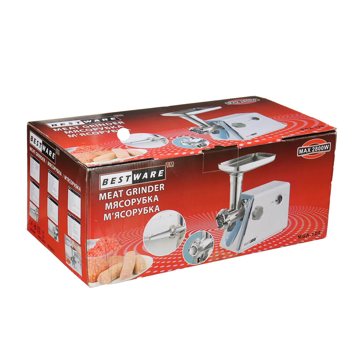 Многофункциональный 2800W 220V 240V электрическая мясорубка колбаса машина