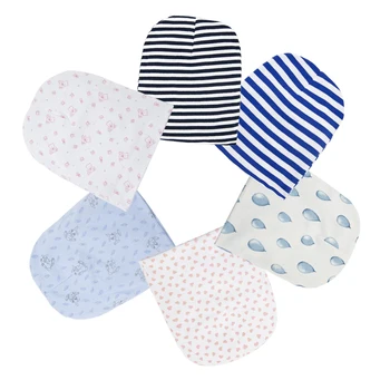 

Warm Solid Baby Hat Cap Autumn Winter New Boys Girl Cotton Hat Children Knitted Striped Cap Newborn Candy Color Hat