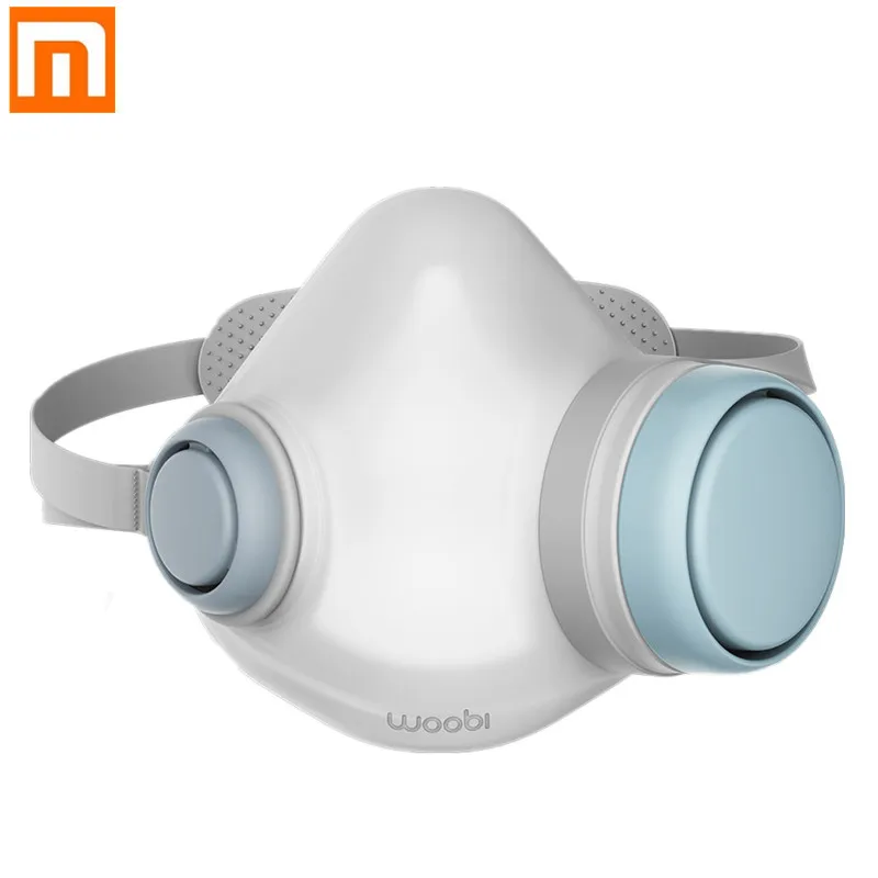 Маска для лица Mi Mijia Woobi Hepa-фильтр пыледыхательный блок PM2.5 дымчатые маски против