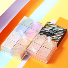 Четыре GongGe порошок долговечный увлажняющий консилер контроль масла водонепроницаемый Осветляющий лицо медовый порошок