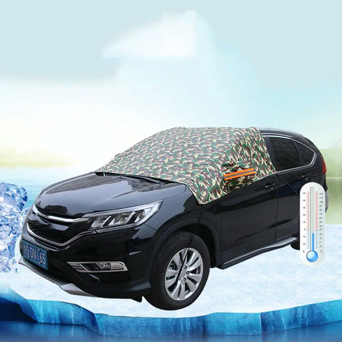 220x150 см автомобильный солнцезащитный козырек для снега и льда задняя алюминиевая пленка лобовое стекло крышка блок щиты