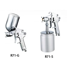 400cc/600cc чашка Воздушный пистолет-распылитель пистолет ручной пистолет-распылитель, 1,5 мм японское качество, R71G, R71S распылитель воздуха пистолет