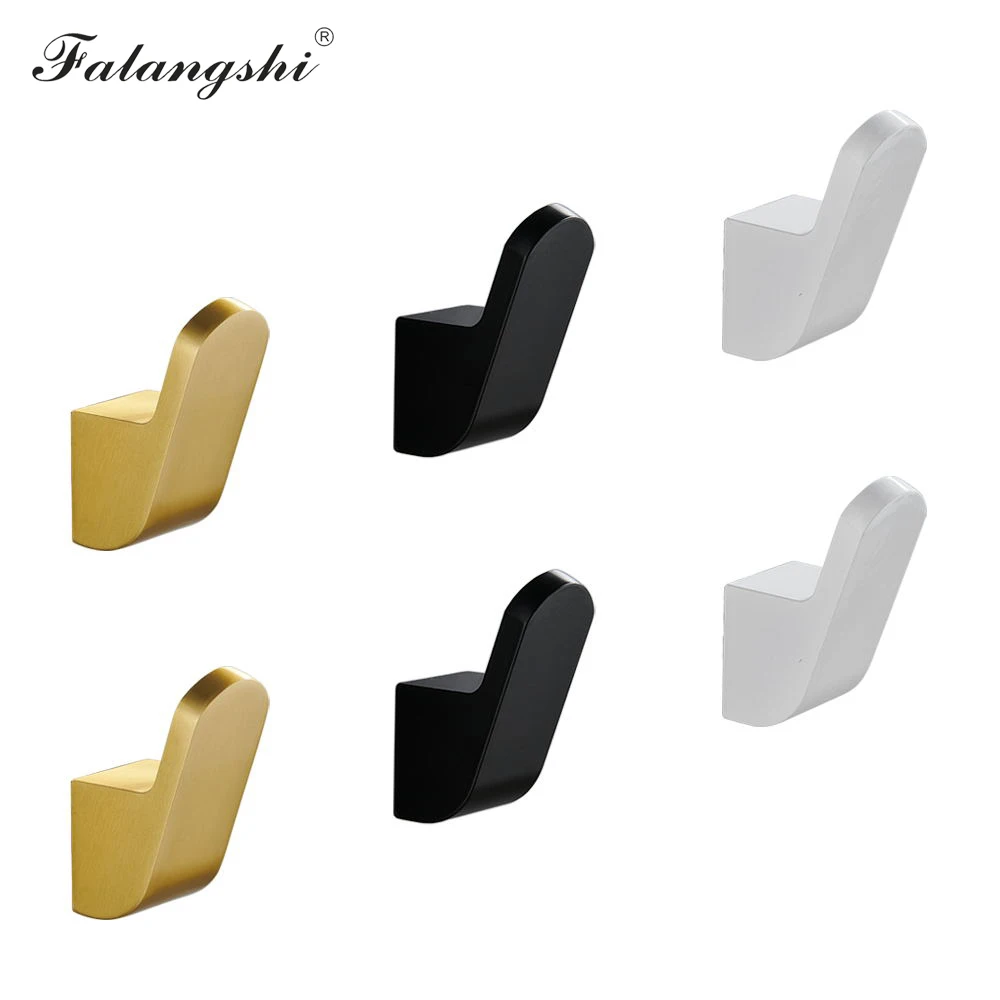 Hanger Towel-Hooks Decoration Bathroom-Accessories On-The-Wall Rustproof WB8116 Multiple-Color