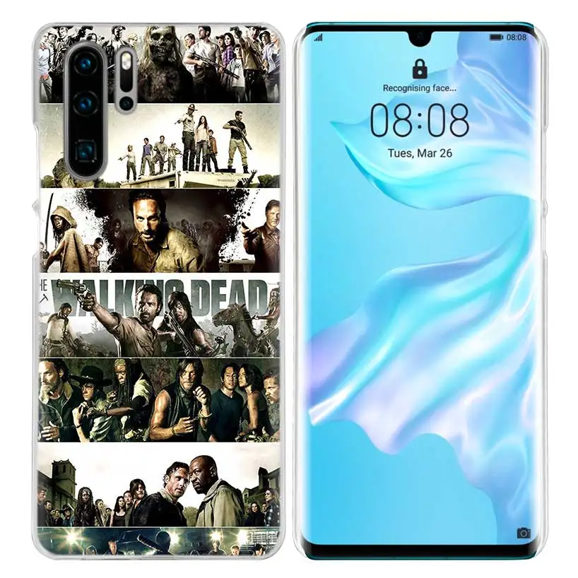 Чехол Walking Dead для huawei mate 30 20 10 P20 P30 Lite Pro P Smart Y9 Prime Honor 8A 8X 10i PC Чехлы для телефона