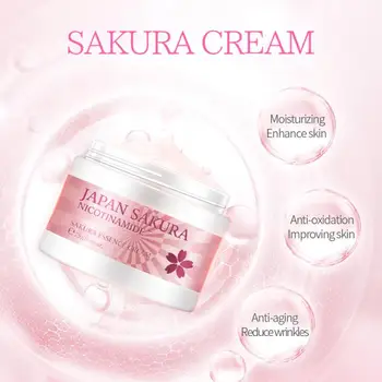 

25g LAIKOU Cherry Blossoms Face Creams For Beauty Women Anti Aging Lift Firming Moisturizing Facial Cream Skin Care TSLM2