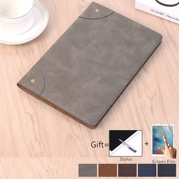 

Premium Folio Case for iPad 7th Generation 2019 10.2" Retro PU Leather Smart Cover Fundas for iPad 7 10.2 inch 2019 Stand Case