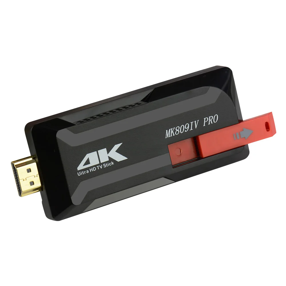 ТВ плеер MK809IV PRO Android 6 0 Amlogic S905X VP9 HDR 4K H.265 64 бит приставка Kodi 16 Предустановленная 1 ГБ
