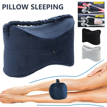 

Memory Foam Pillow Sleeping Pregnancy Massage Leg Body Pillow Orthopaedic Back Hips Knee Joint Pain Relief Legs Pillows Cushion