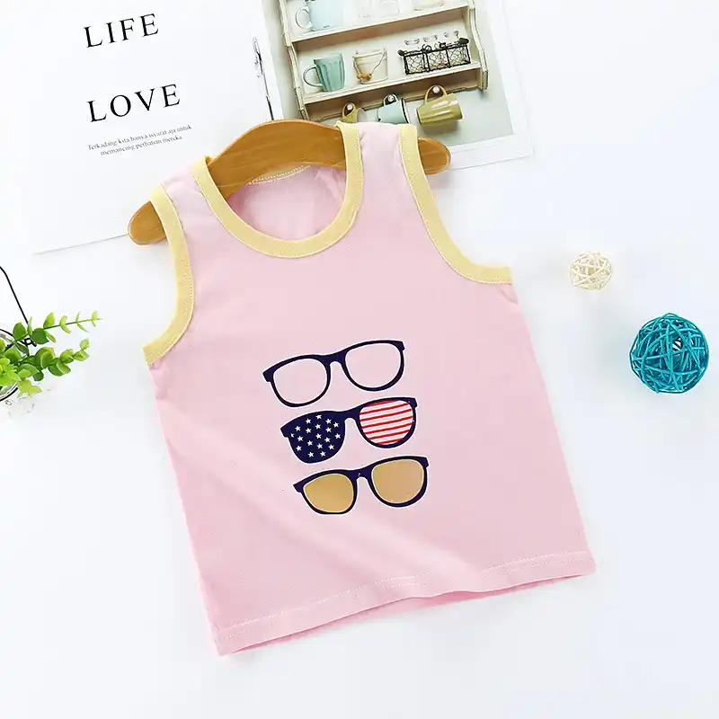 baby girl sleeveless vests