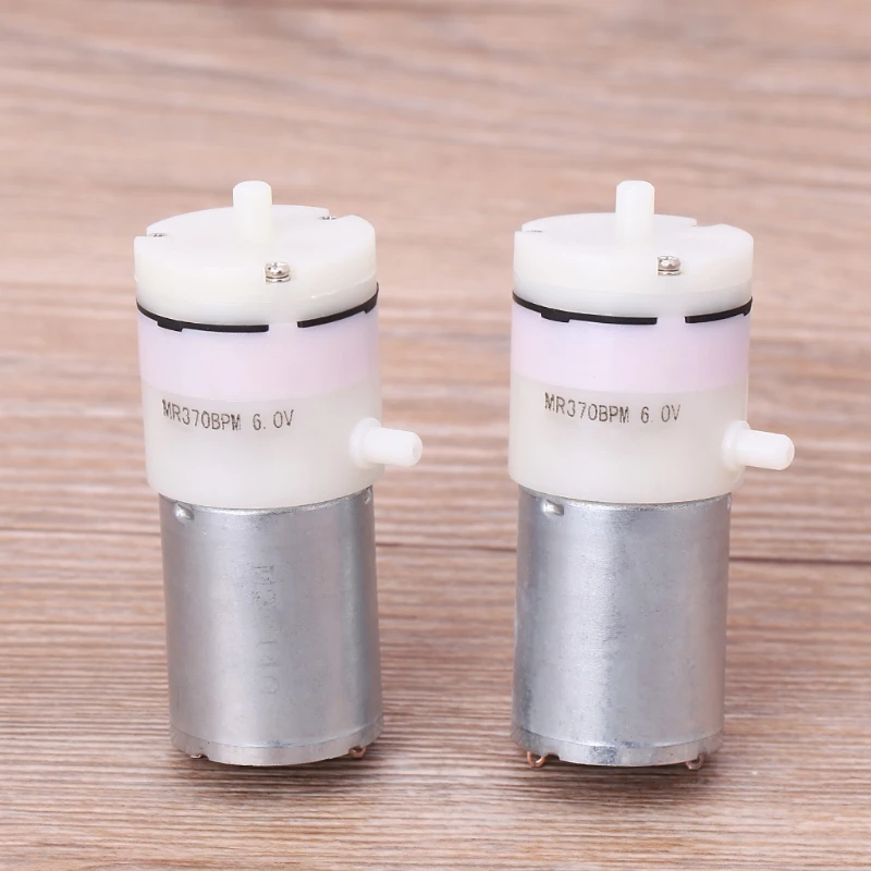 2x DC 3V 6V 5V 370 микро мини воздушный насос вакуумный для аквариумных резервуарах