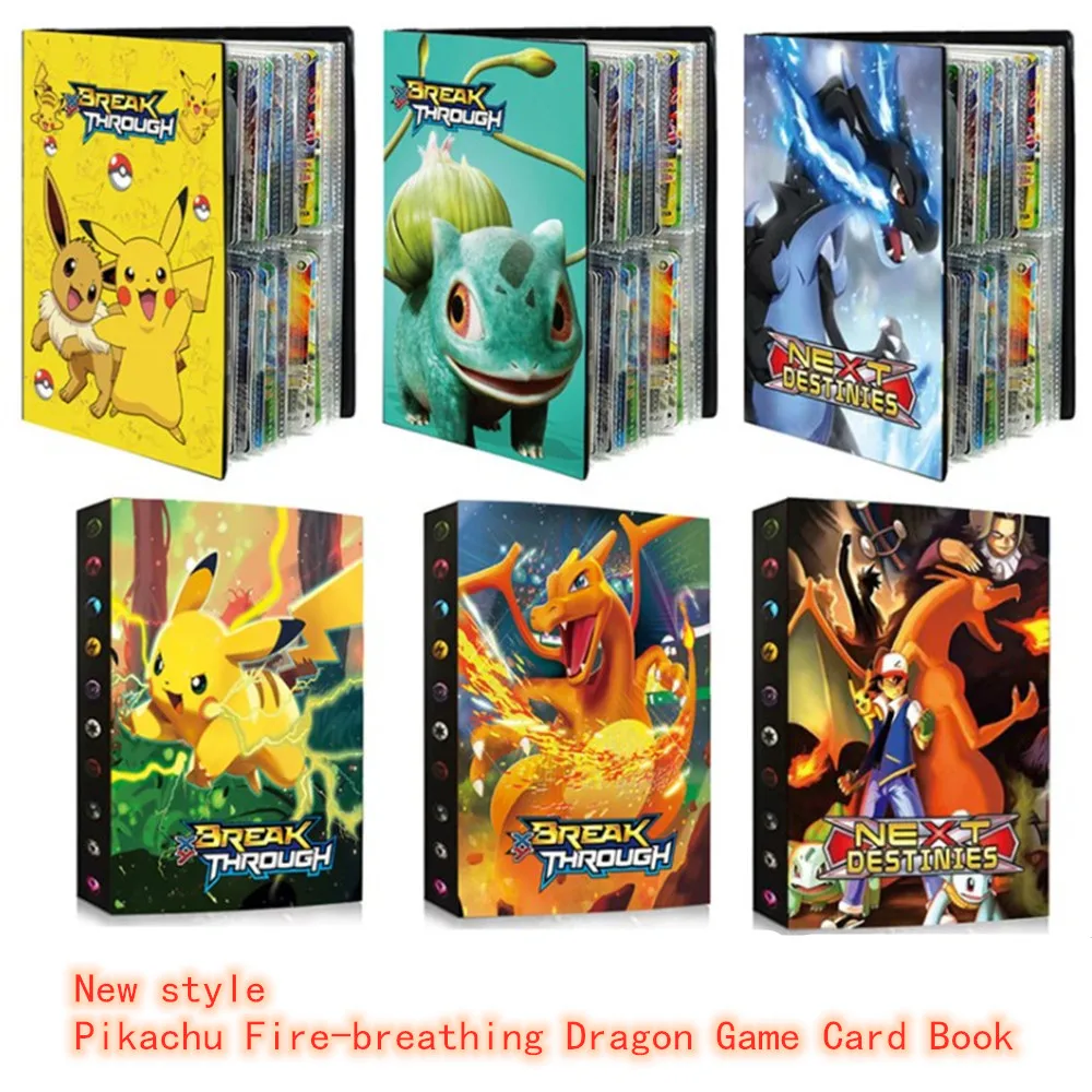 240pcs Holder Album Toys Collections Pokemon Cards Album Book Top Loaded  List Toys Gift For Children Pokemon Card Book - Game Collection Cards -  AliExpress