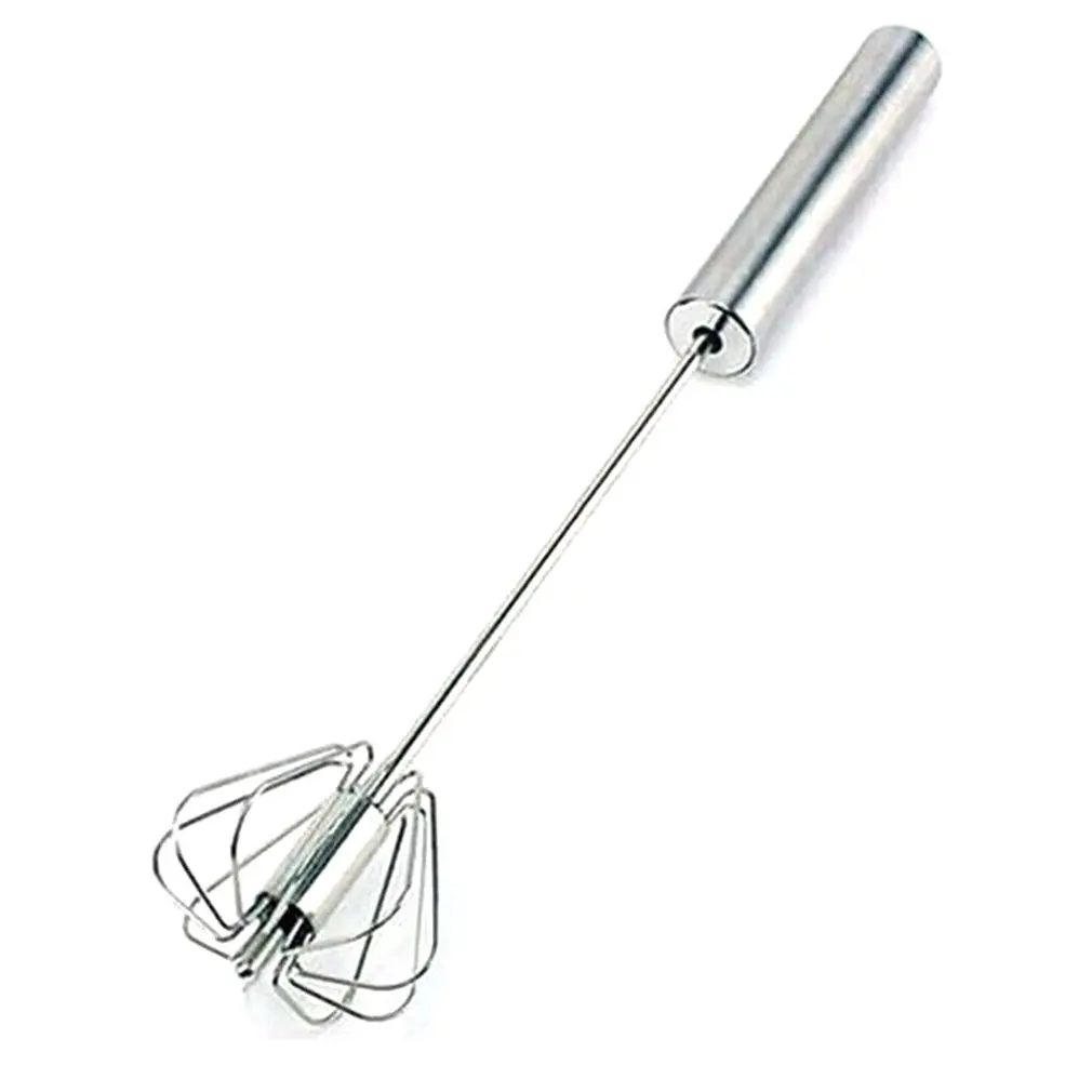 

New stainless steel egg whisk Handheld egg whisk simple handle Non-stick Simple easy operation Kitchen Accessories