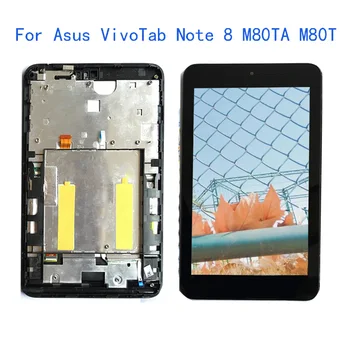 

100% Tested For Asus Vivo Tab Note 8 M80TA M80T LCD Display + Touch Screen Digitizer Assembly Frame