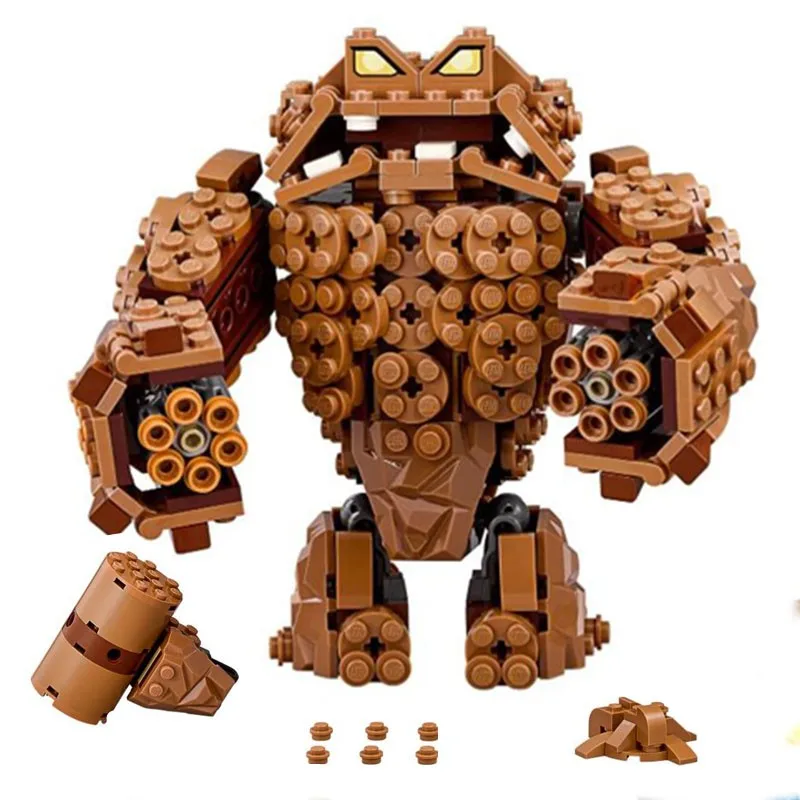 

New 07050 Hero Movie Series The Rock Clayface Splat Attack 70904 Building Blocks Bricks Education Toys For Boy