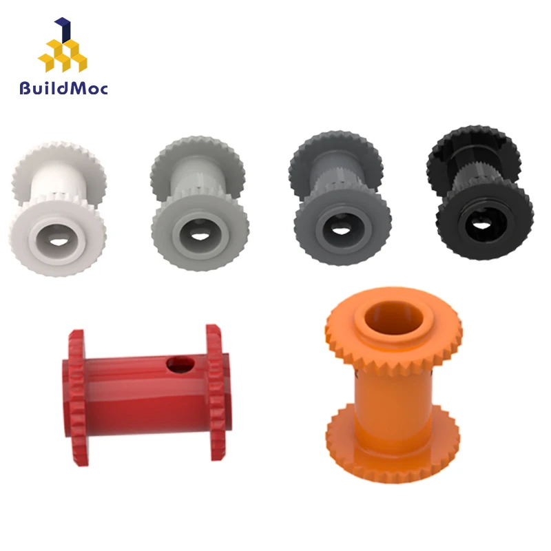 

BuildMOC Compatible Assembles Particles 2585 Wire Roller Fine Building Blocks Parts DIY Electric Education Children Gifts