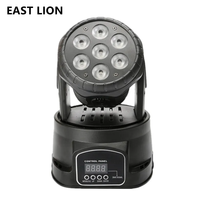 

Hot Mini Sound Led Dmx RGBW 4 In 1 Colorful Wash Moving Head Spot Light For Club Dj Stage Lighting Party Disco Wedding Event