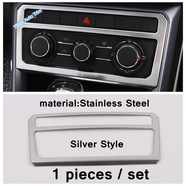 Window Switch Button / Head Light Adjust / Glove Storage Box Handle Buckle Cover Trim Fit For VW Volkswagen T-Cross 2019 - 2021 model 9