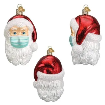 

1/2pc Santa Claus Head Pendant Personalized Exquisite Christmas Decoration 2020 Christmas Holiday Decorations Christmas