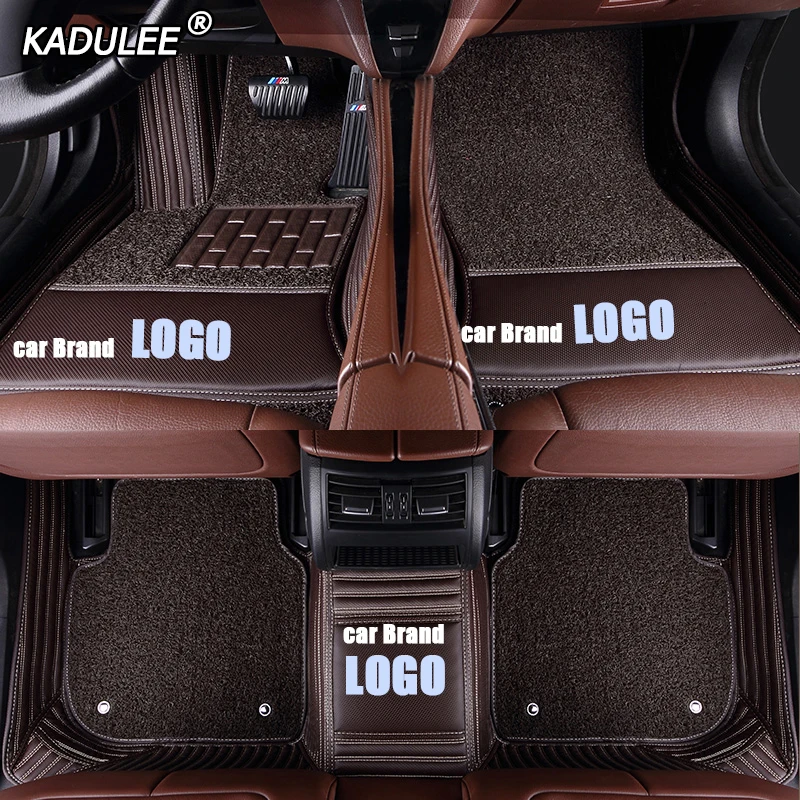 Автомобильный напольный коврик KADULEE для ford fusion fiesta mk7 s max ranger explorer 5 Mondeo kuga Edge