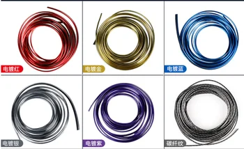 

5M DIY Car Decoration Plated Trim Strip For Mazda 6 CX-5 CX3 Kia Rio 3 4 Cerato Sportage 2018 Picanto Sorento Optima Carens 2019