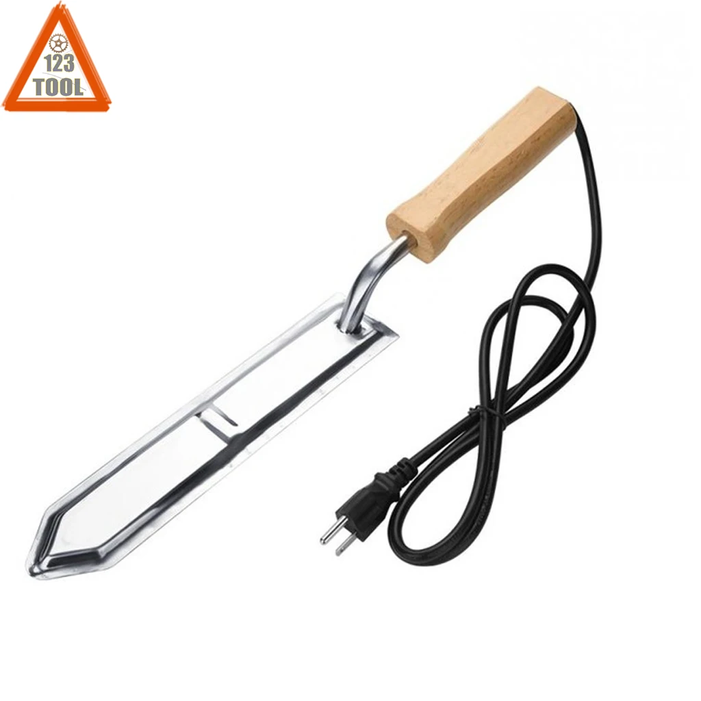 Электрический Нож для меда, пчеловодство, оборудование для пчеловодства, быстро нагревается, нож для резки, скребок, Инструмент для извлечения пчелы, скребок из нержавеющей стали
