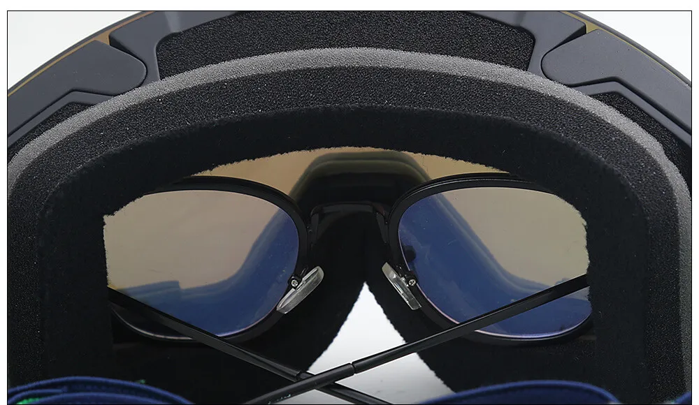 Цилиндрические линзы Съемный магнит мотоциклетные очки Мотокросс Cascos Gafas Альпинизм Открытый лыжные очки снег очки