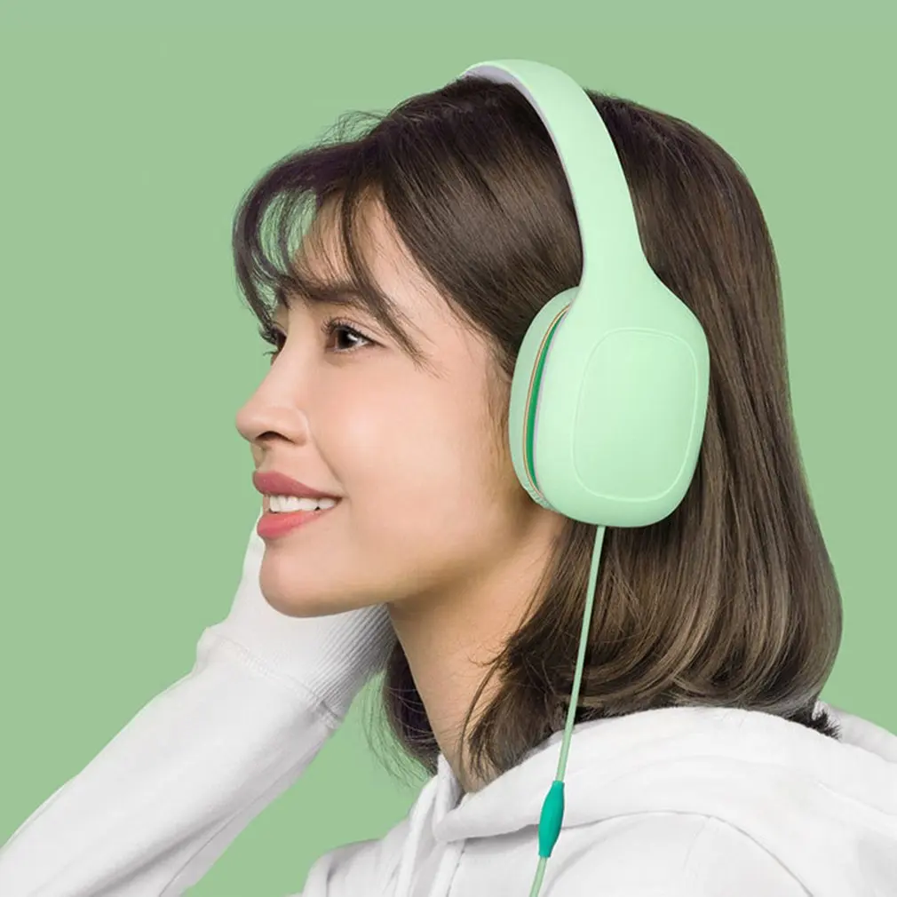 Оригинальные наушники Xiaomi, легкая версия с микрофоном, гарнитура с шумоподавлением, 3,5 мм, спортивные, музыкальные, стерео наушники HiFi