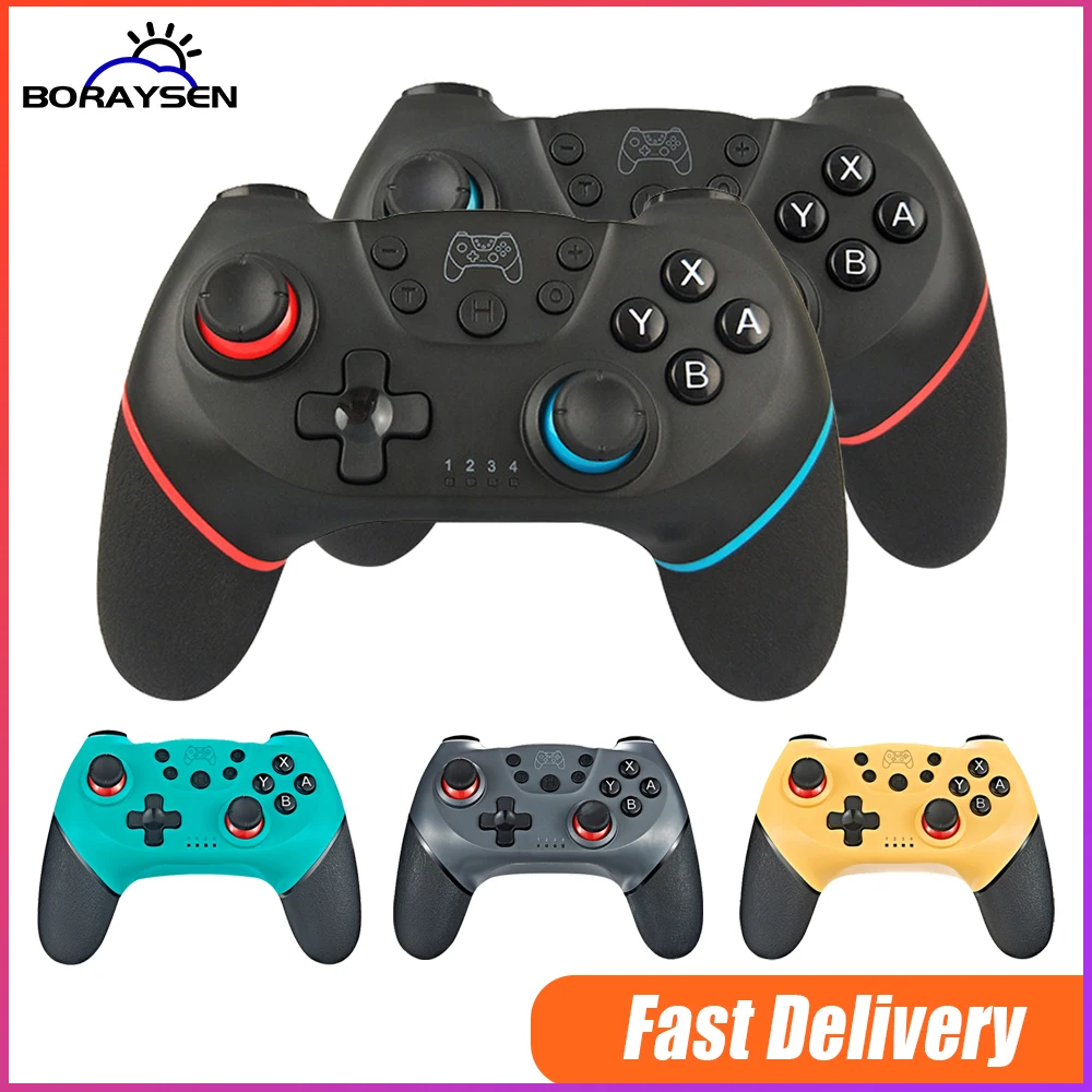 

Wireless Bluetooth Gamepads For Nintend Switch Pro NS-Switch Pro Game Joystick Controller with 6-Axis Handle For Switch Console