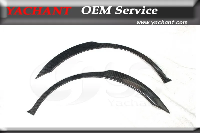 Car-Styling Carbon Fiber Rear Wheel Arch 2Pcs Fit For 02-07 Subaru Impreza WRX 7-9th STI Style Wide Flare | Автомобили и