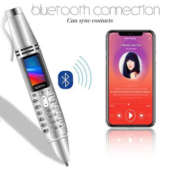 

Mini Recording Pen Voice Recorde Flashlight Tiny Screen Double Card MP3 6 in 1 Dual SIM Photography MP3/Mp4 Pen Mini Cell Phone