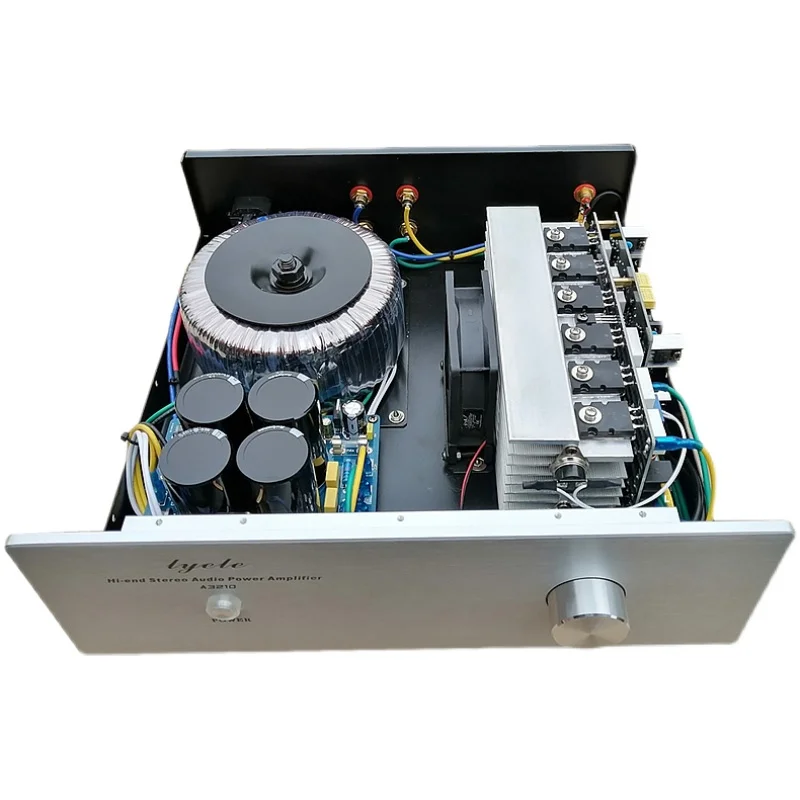 

AC220V 500 Вт * 2 высокой мощности Hi-Fi 2,0 канала домашний стерео аудио усилитель Оригинал на NJW0281 NJW0302 или JP TTC5200 TTA1943 трубки