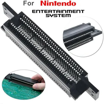 

Hot High Quality Replacement 72 Pin Connector Adapter Repair Part For Nintendo NES Entertainment Console Game Accessories