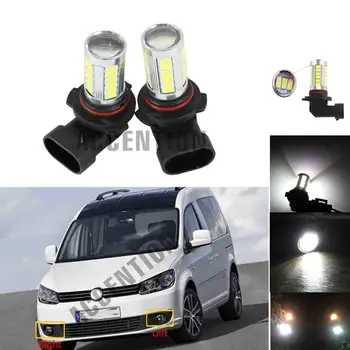 

LED Light Buls For VW Caddy 2K Facelift 2011 2012 2013 2014 2015 Car-Styling LED Fog Lamp Light Bulbs