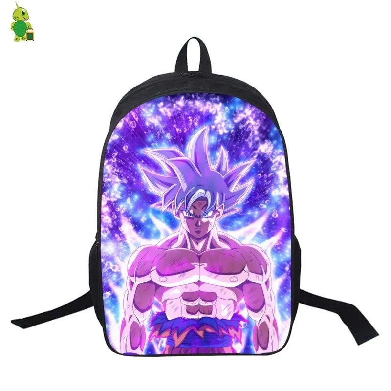 Dragon Ball Супер Broly рюкзак с Гоку мультфильм школьные сумки для подростков девочек мальчиков ноутбук рюкзак для женщин мужчин Дорожная сумка на плечо - Цвет: 13
