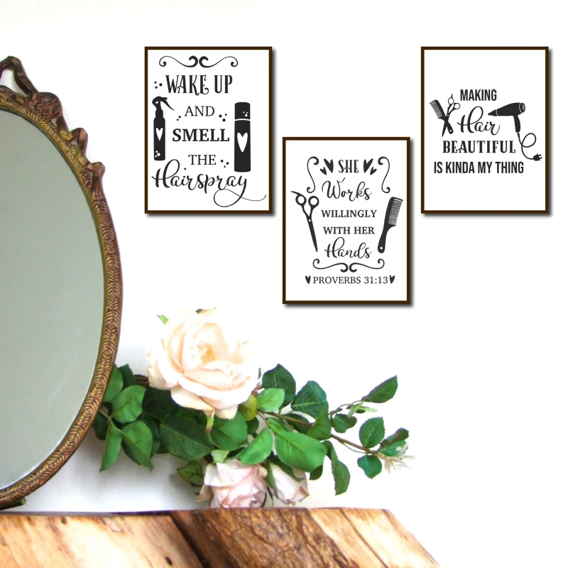 Hairdresser-Hairstylist-Gifts-Barber-Shop-Wall-Art-Canvas-Painting-Hair-Salon-Life-Quote-Poster-Beauty-Salon (3)