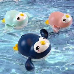 Jouets de bain pour bébé, dessin animé Animal mignon, tortue crabe, jouet d'eau classique pour bébé, chaîne de natation, jouet mécanique pour les enfants 