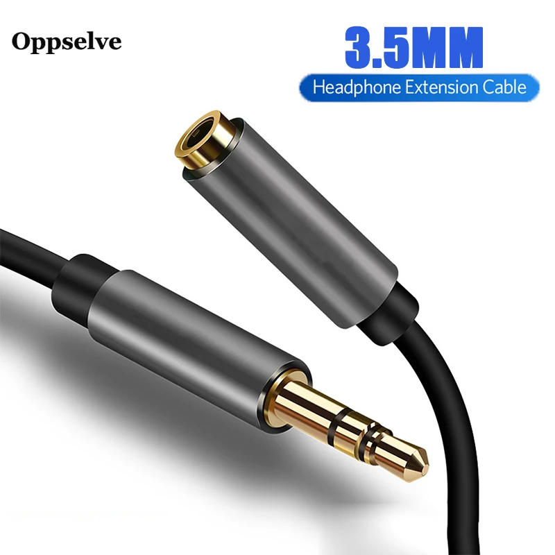 

Oppselve AUX Cable 3.5mm Audio Extension Cable Jack Male to Female Headphone Cable for PC MP4 iPhone Tablet Car Earphone Speaker