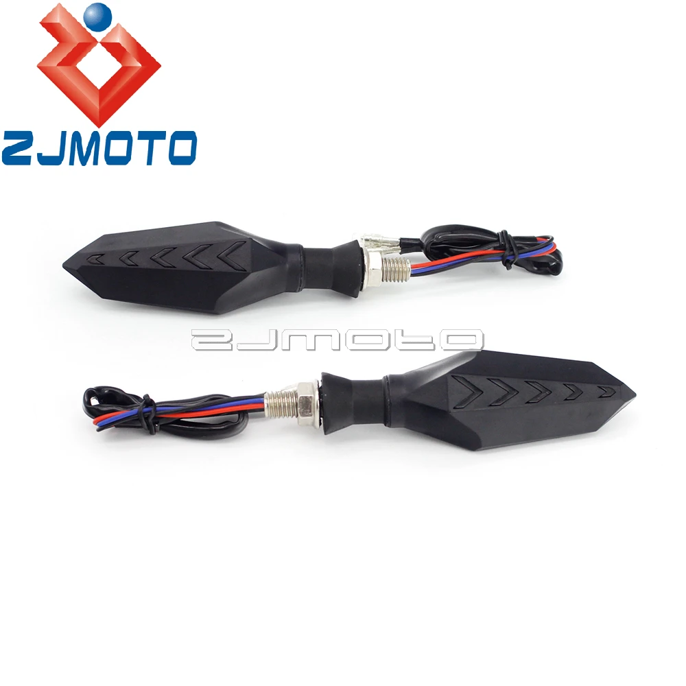 Мотоцикл 10 мм Болт светодиодный поворотники для Kawasaki Yamaha Honda Suzuki Triumph пользовательские стробоскопы указатели поворота поворотники