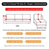 Elastic L-Shape Sofa Covers for Living Room Funda Sofa Couch Cover Chair Protector S/M/L/XL Geometric Sofa Slipcovers Buy 2PCS 4