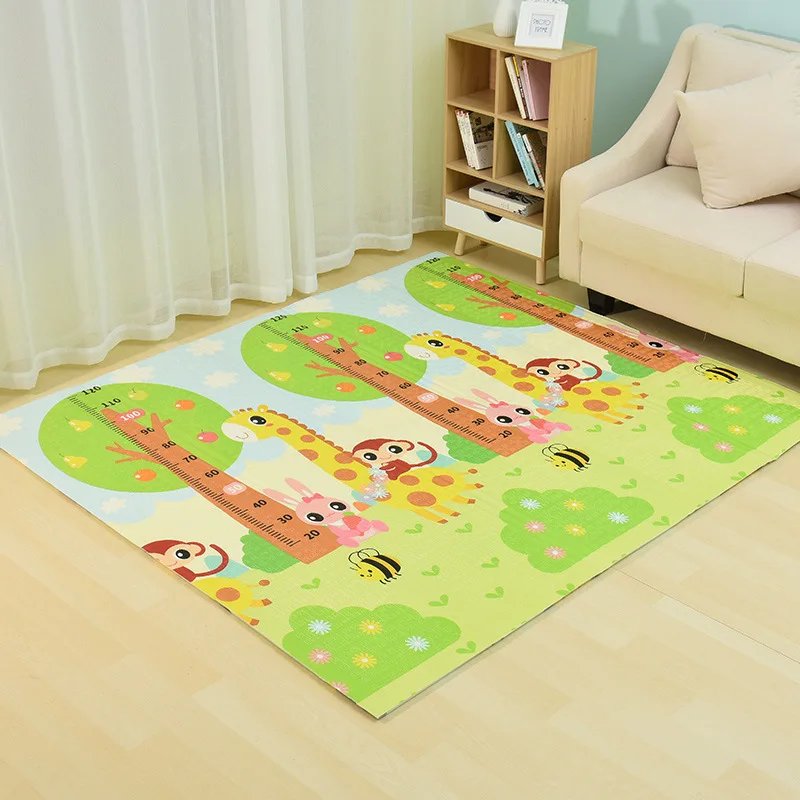 

XPE Crawl Pad Infant Climbing Pad Widened 1.8 m x 2 M Kids' Play Mat Cartoon Mat