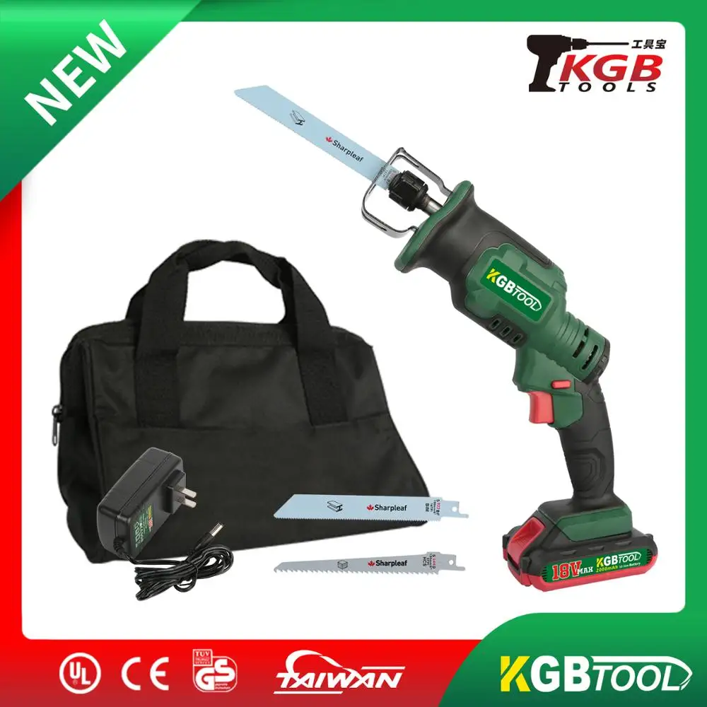 Comprare KGB 18V cordless alternativo visto con lame per falegname