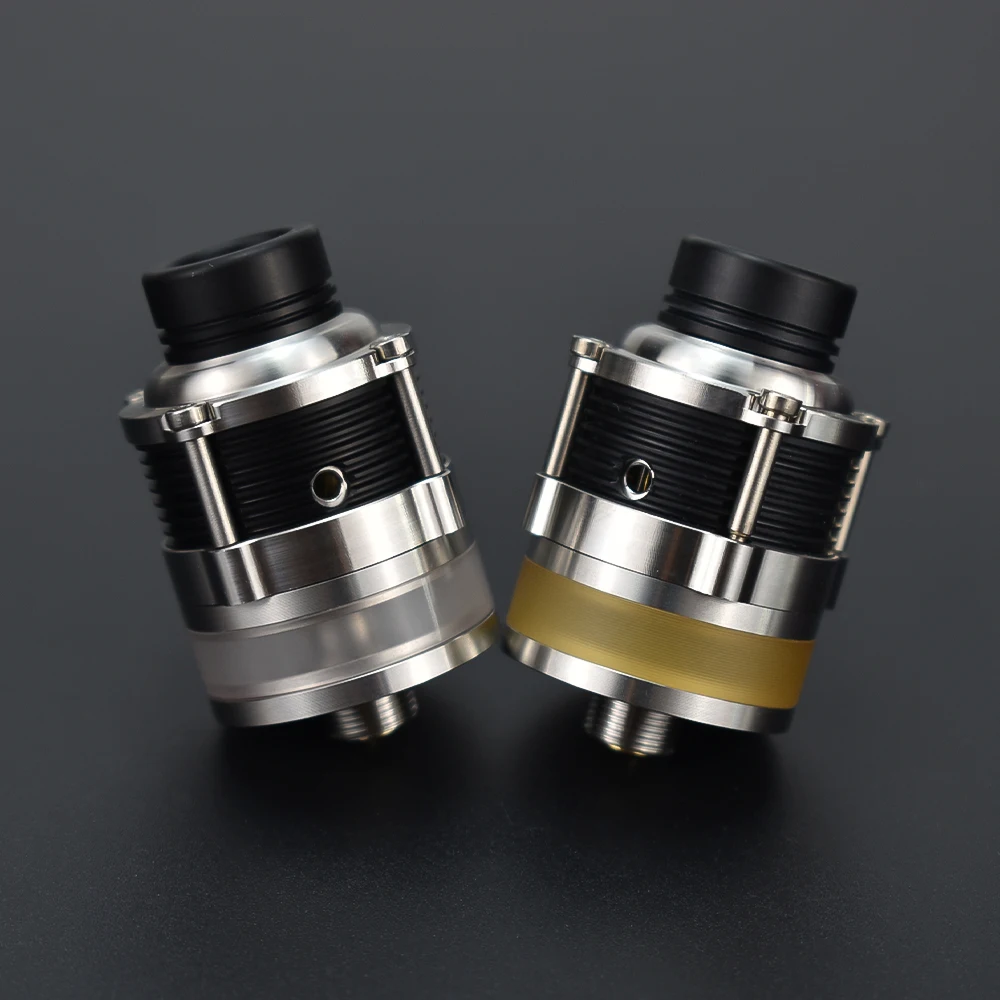 

SXK PyroGeyser Style RDTA Electronic Cigarette Atomizer Rebuildable Dripping Tank BF Pin 316 SS 22mm Diameter Atomizer rta
