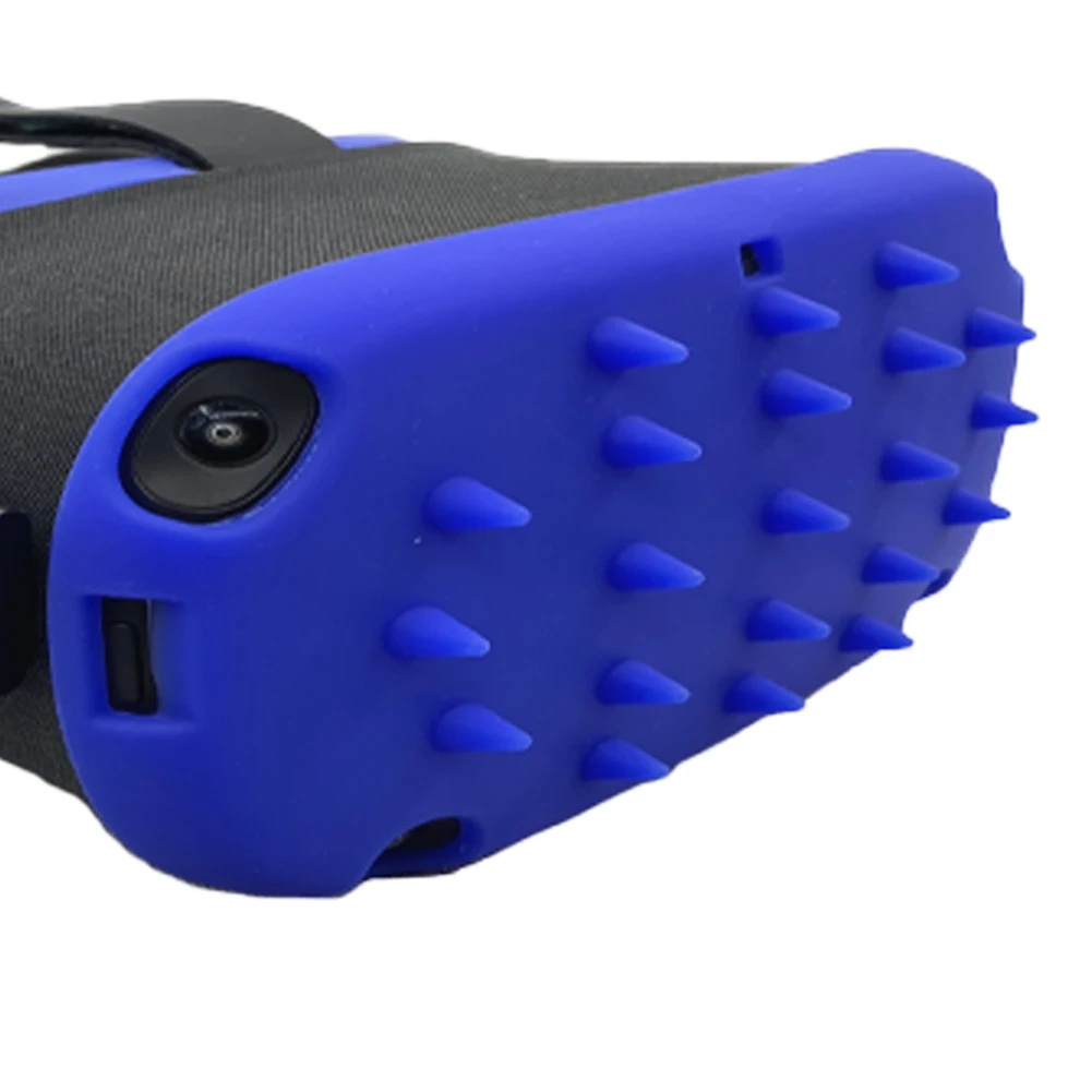 Ударопрочный силиконовый чехол, Нескользящие аксессуары для VR, чехол для шлема, мягкий, легкий, защита от пота, замена для Oculus Quest