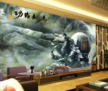 

[Self-Adhesive] 3D Horse WG186 Wall Paper mural Wall Print Decal Wall Murals Belly