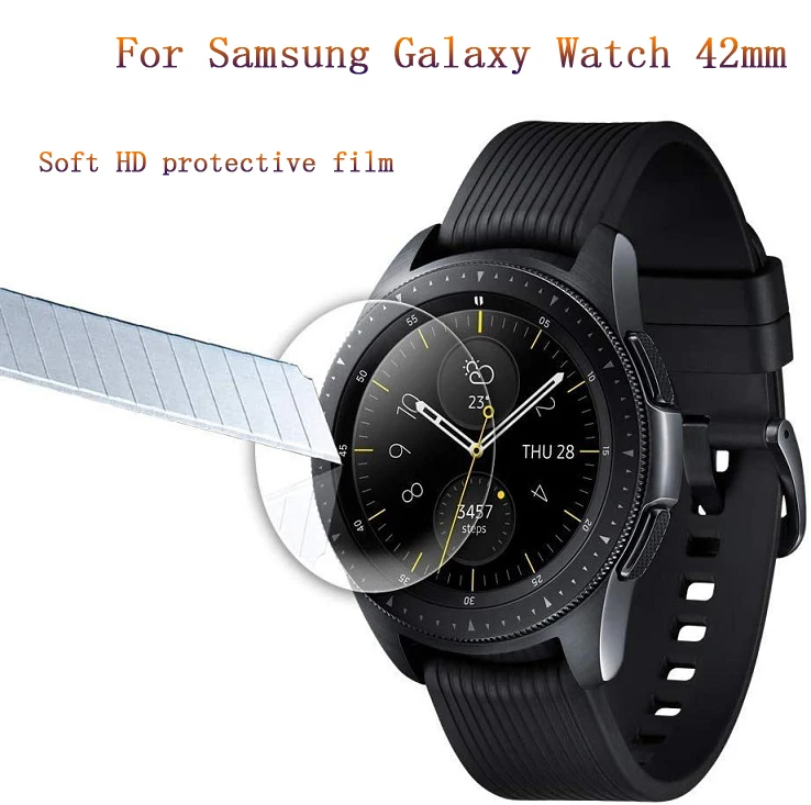 

1/3/ 5/ 6 pcs 9H tempered glass on for Samsung Galaxy Watch 42mm screen protector thin HD protective film 42mm Smart accessories