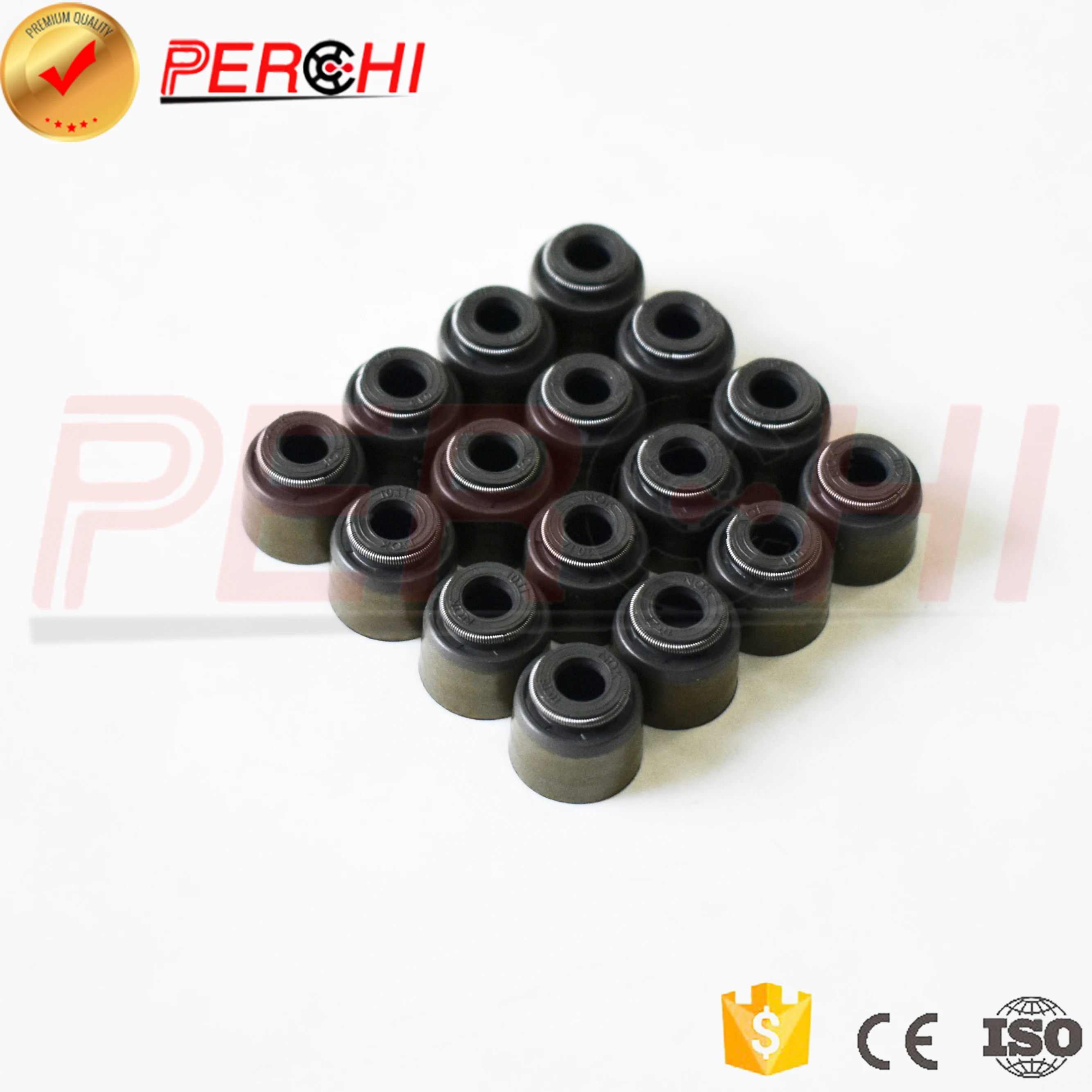 16PCS Engine Valve Stem Oil Seal for QR25 T30 1320784A00 XTrail SUV