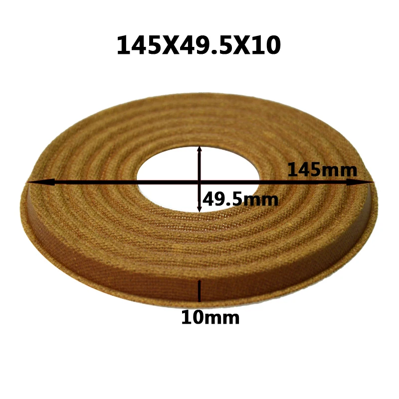 145x49.5x10mm 2 шт 35,5 мм/49,5 мм сердечник OD138-150mm эластичная волна громкий динамик сабвуфер низкочастотный динамик с басами спикер Ремонт паук демпфер - Цвет: 145x49.5x10mm