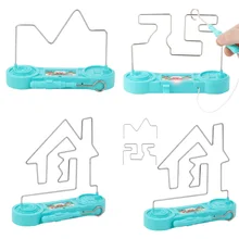 Labyrinthe à chocs électriques pour enfants, jouet éducatif, expérience scientifique, cadeau