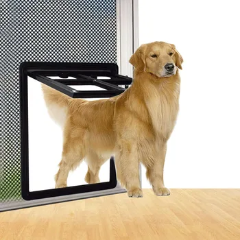 

Papicat Pet Dog Screen Door Suspension Method Magnet Positioning Medium Large Dogs Pet Intelligent Control Security Safety Gate