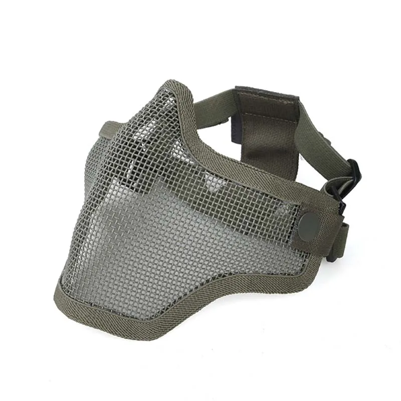 TMC Tactical V1 Страйк стальная сетка половина маска для лица CS игра камуфляжная маска Нижняя Маска Защитная маска
